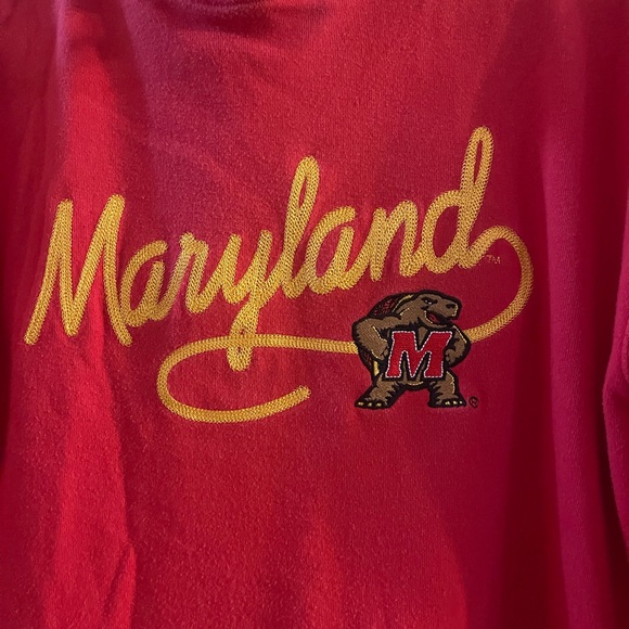 Champion University of Maryland hoodie, women’s small - Picture 4 of 10